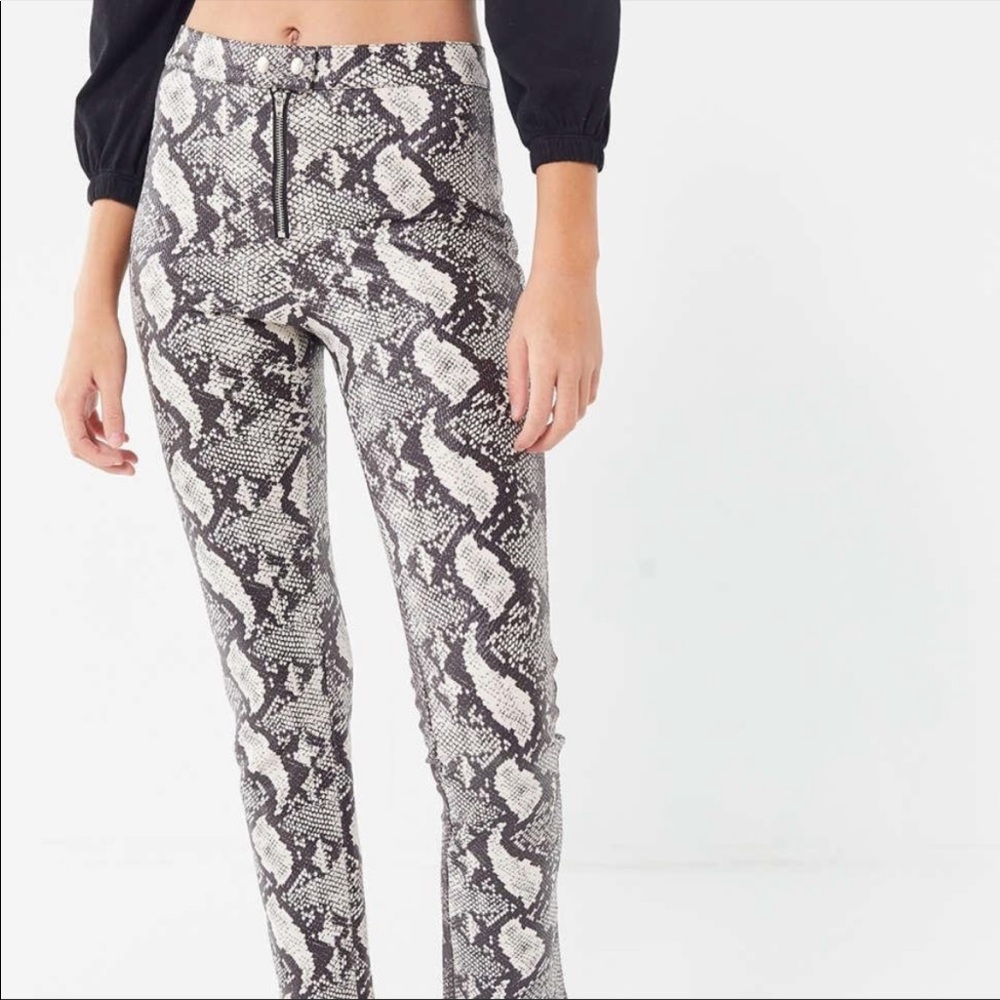 Snakeskin Pants | Urban Outfitters